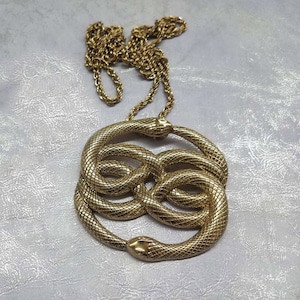 Large Gold Auryn - Antique Gold Replica (Inspired by The Neverending Story)