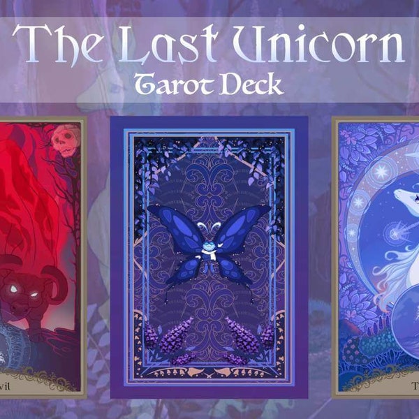 The Last Unicorn - Officieel gelicentieerd Tarot Deck