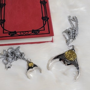 Replika av Goblin King Jareth Labyrinthänge - Halsband buret av David Bowie bild 4