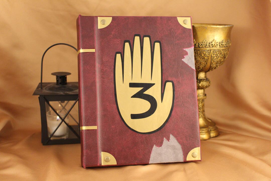 Gravity Falls Journal 3 Replica Jewelry Box Hollow Book Replica Gravity Falls Journal 3 Replica Jewelry Box Hollow Book Replica