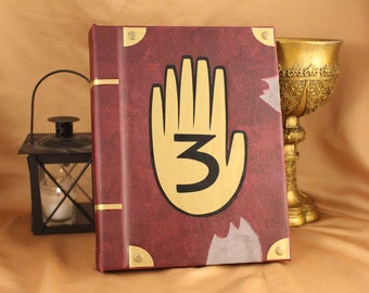 Gravity Falls Journal 3 Replica Jewelry Box – Hollow Book Replica (Inspired by Gravity Falls)