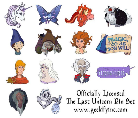 The Last Unicorn – Official Licensed Scarf (Unicorns in the Sea