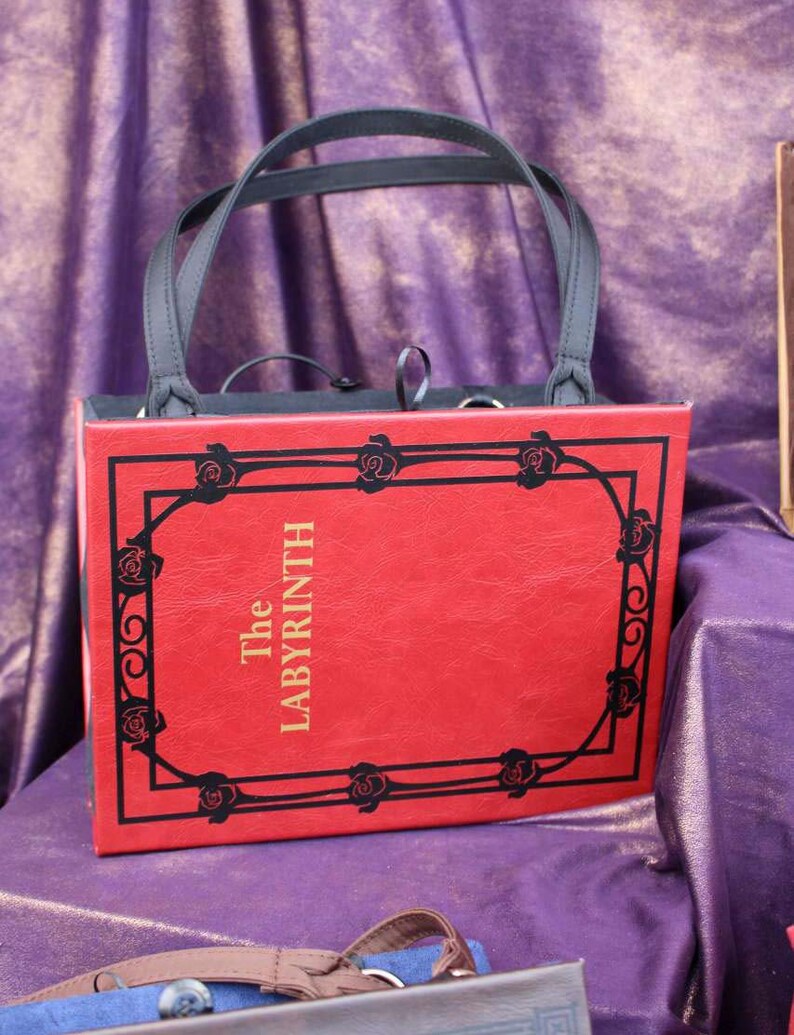 The Labyrinth Sarah's Book Hand Bag Custom Book Replica Etsy