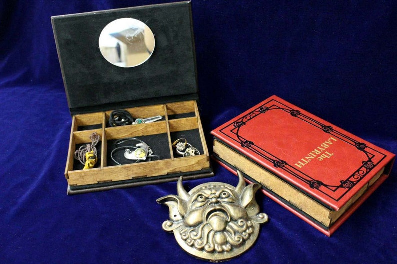 Labyrinth Sarahs Book Jewelry Box Replica Hollow Book - Etsy Australia