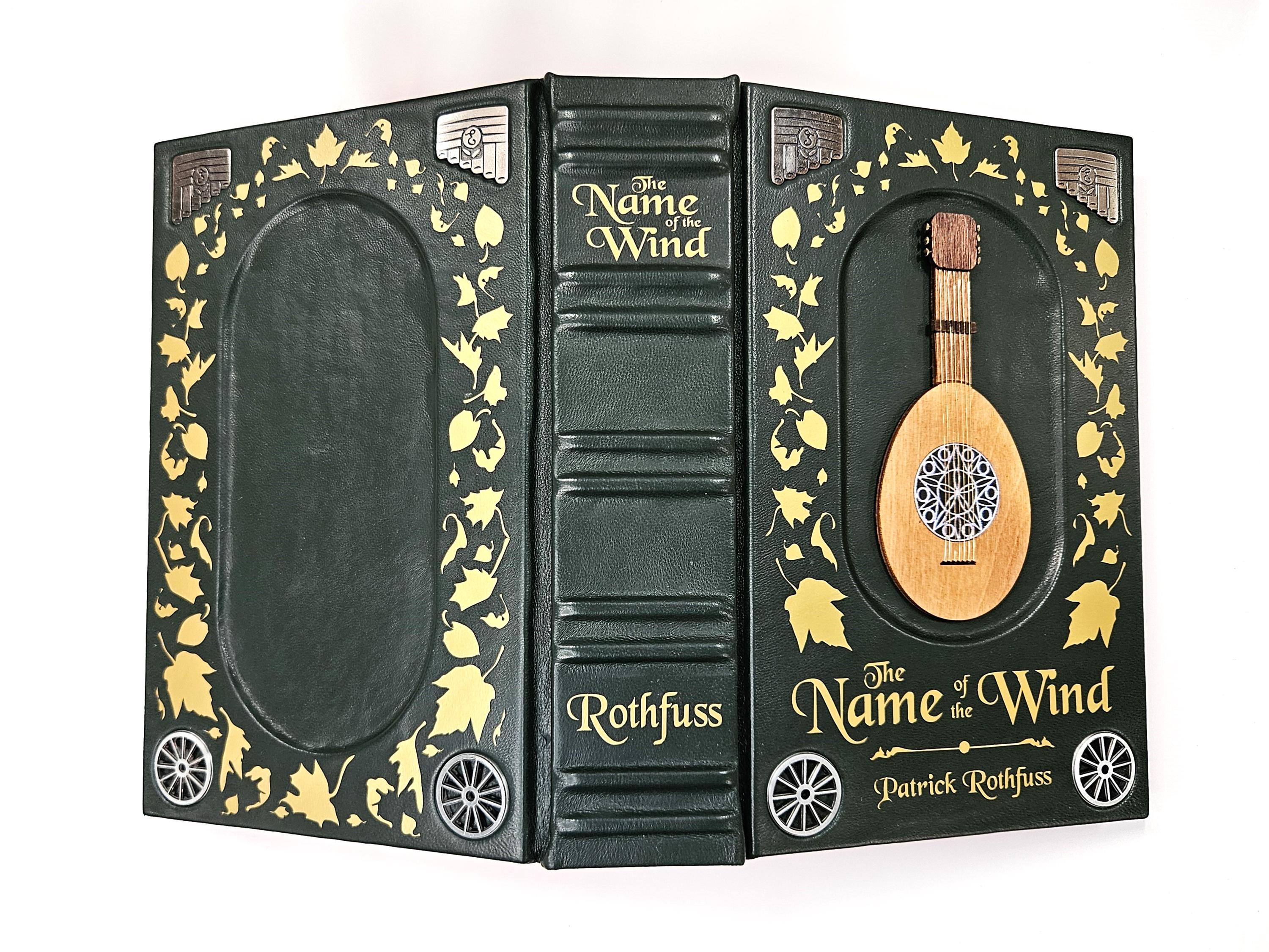 The Name of the Wind – Leatherbound Patrick Rothfuss 10th