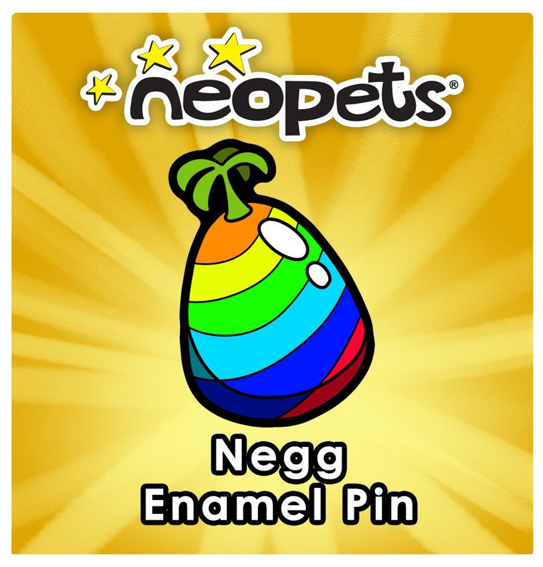 Neopets Negg Enamel Pins V2 officially Licensed Etsy Israel