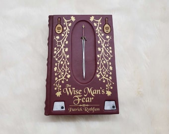 The Wise Man’s Fear – Leatherbound Patrick Rothfuss Book Rebinding