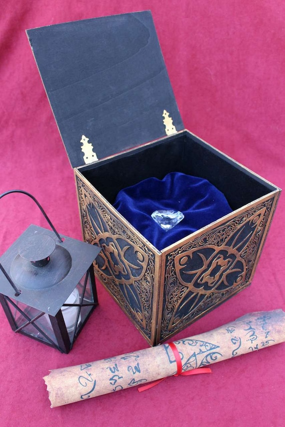 Horadric Cube Jewelry Box (inspired by Diablo) - Treasure Chest