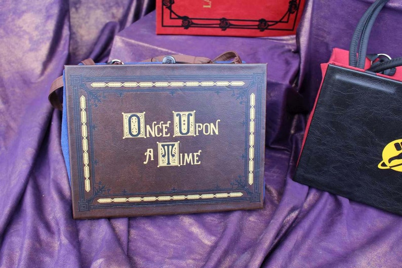 Once Upon A Time Story Book Hand Bag Custom Book Replica / Etsy