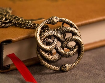 The Auryn Halsketten-Anhänger Gold - Klein (inspiriert durch Die unendliche Geschichte )