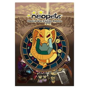Neopets – Obelisk War Faction Patches (Officially Licensed)