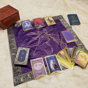 Alleen accessoires voor tarotkaarten - Last Unicorn Tarot