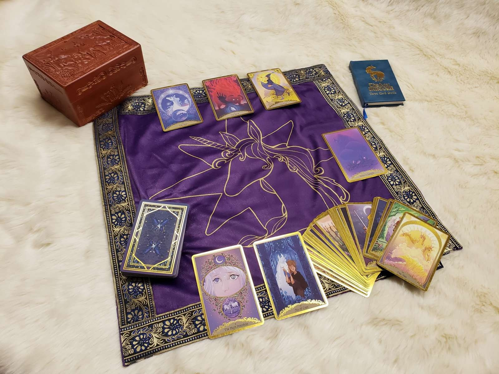Tarot Deck Accessories Only - Last Unicorn Tarot - Etsy