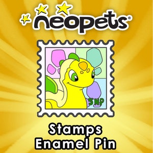 Neopets – Stamps Soft Enamel Pins V1 (Officially Licensed)