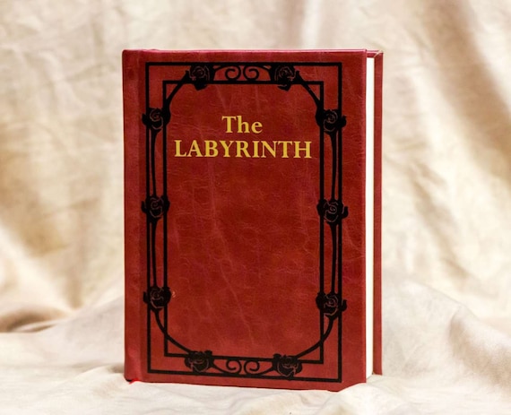 Labyrinth Sarahs Book Jewelry Box Replica Hollow Book Etsy