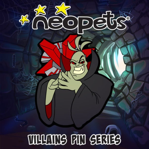 Neopets – Villains Soft Enamel Pins V1 (Officially Licensed)