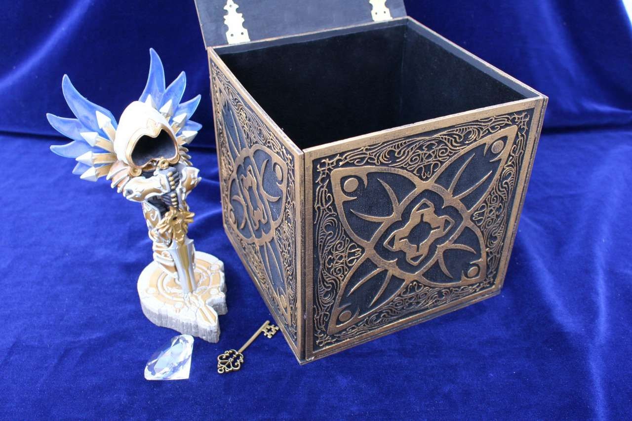 Horadric Cube Jewelry Box (inspired by Diablo) - Treasure Chest
