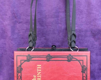 The Labyrinth Sarah's Book Hand Bag - Custom Book Replica / Clutch
