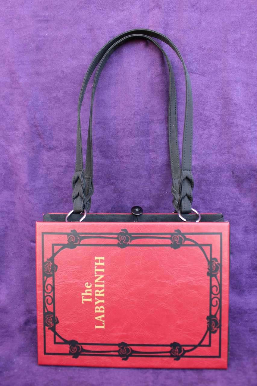 The Labyrinth Sarah's Book Hand Bag - Custom Book Replica / Clutch