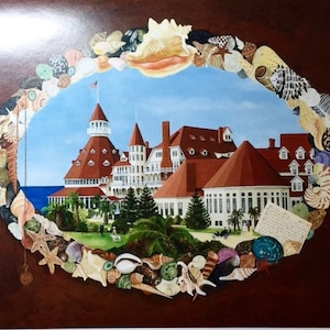 Notecards Greeting Card (5x7 in.)  from oil painting by Mary Watson Riley of Honeymoon, Hotel Del Coronado 1906