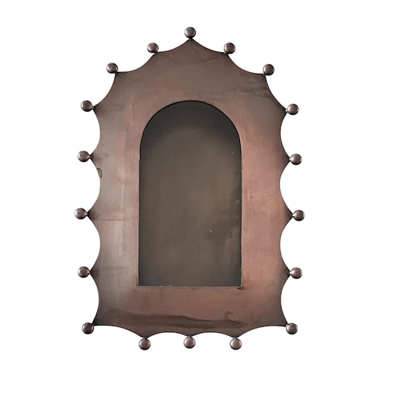 Mexican Tin NICHO, Shadowbox Display Frame LG 11”