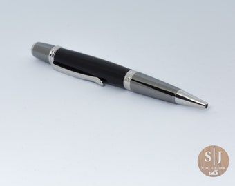 Ebenholz Kugelschreiber aus der Classic Collection - handgefertigt in Manchester, UK