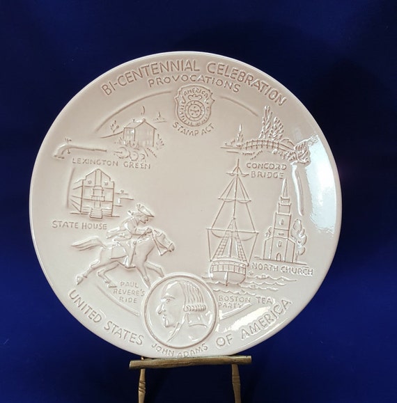 Buy FRANKOMA Pottery Patriotic Bi-centennial Celebration, Plate 1