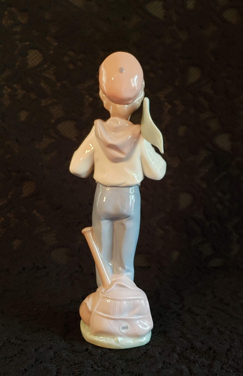 Lladro ALL AMERICAN 6191 Boy Baseball Player Etsy