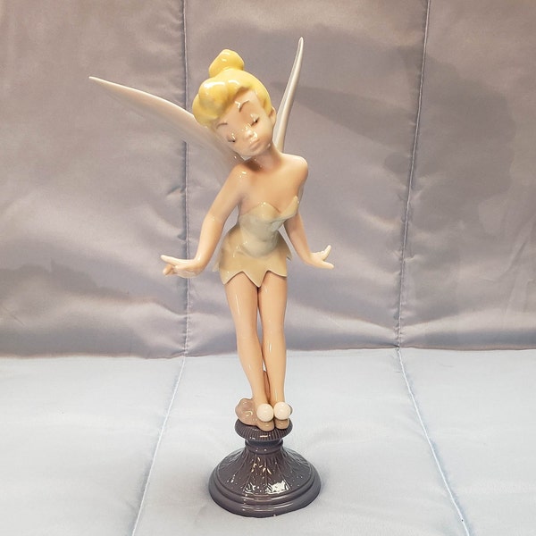 Lladro, TINKERBELL, No. 7518, Glossy Porcelain, Made in Spain, RARE Limited Edition #770 of 1500, Rare Find, Disneyana Convention 1992