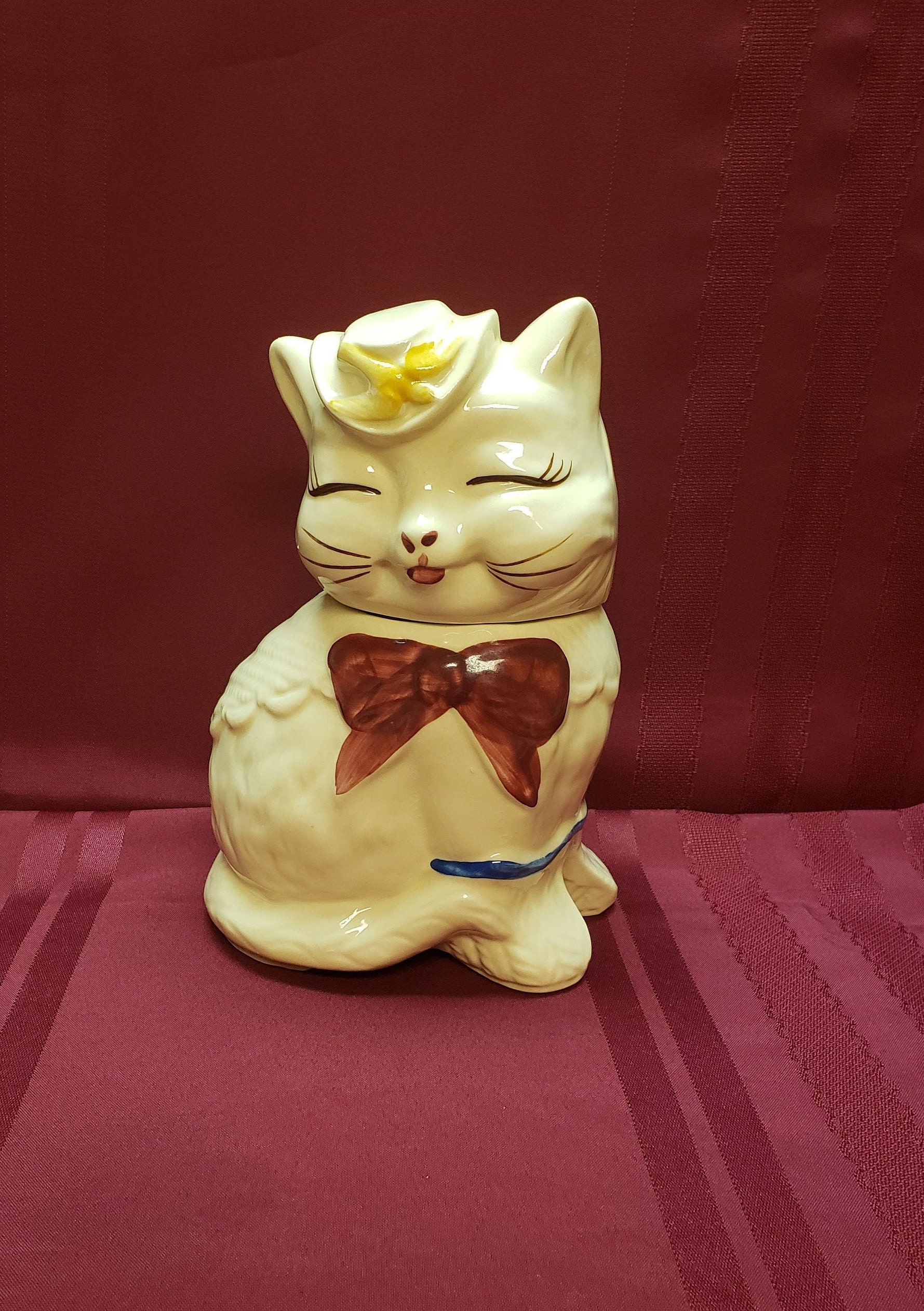 FUNDRAISER Swanee Puss n Boots Patented Vintage Cookie Jar Collectible
