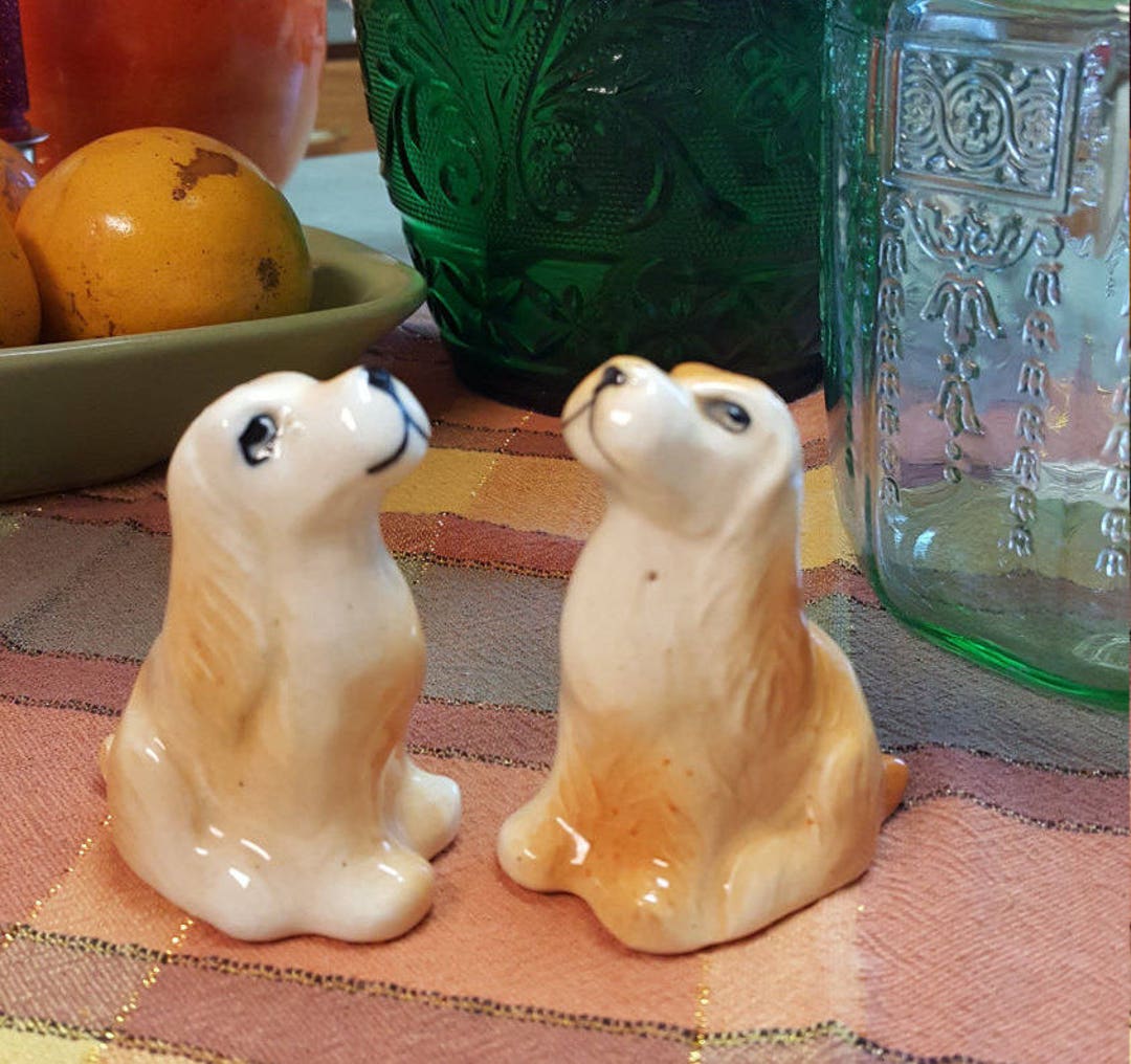 Cosmos Gifts Valentine Cocker Spaniel Dog Salt & Pepper Shakers Set - Fine Porcelain, 3 Inches Tall - View #10