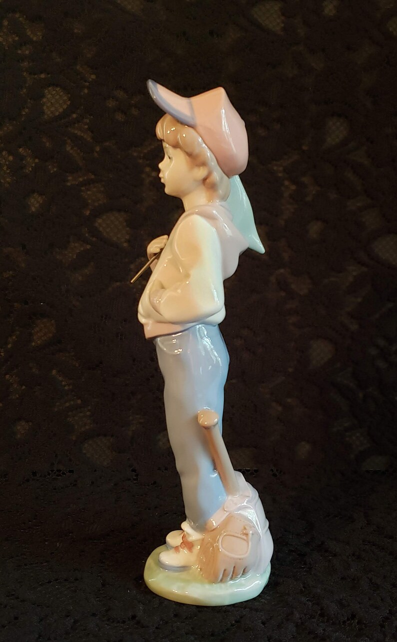 Lladro all American 6191 Boy Baseball Player Etsy UK