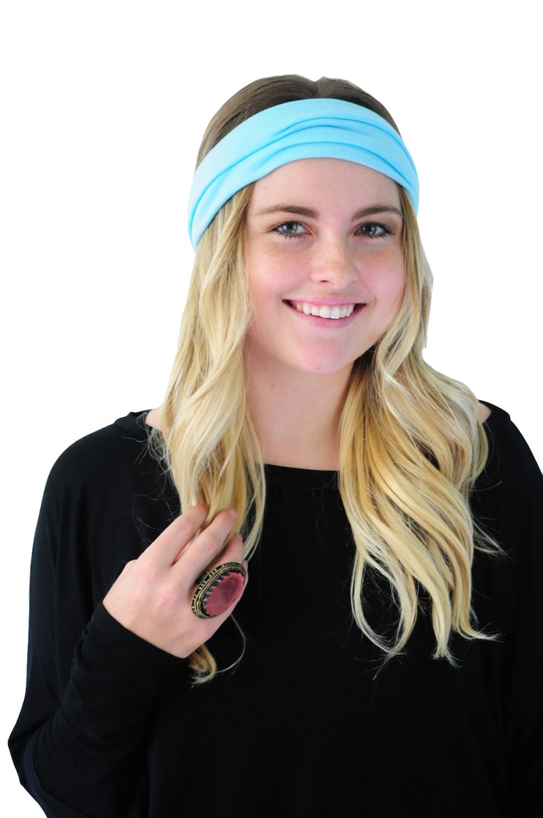 Boho Head Wrap Hair Band Headwear Fashion Headband Hair Etsy