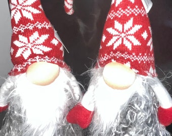 Felt Nordic Tomte Gnomes with needle felted features. Scandinavian Santa , perfect for all year round
