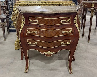 Commode French Louis XV Style Furniture Vintage commode Small comode Gotic Art