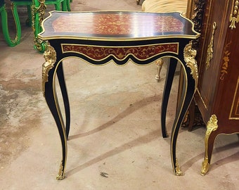 Side Table *Only one available* French Louis XV 24k Gold Interior design Furniture Tables