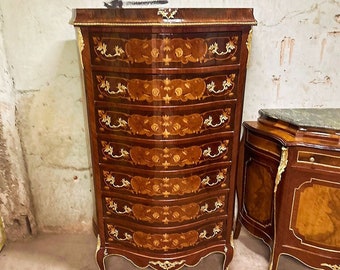 Napoleon III style commode Boullé style chiffonier Commode Chiffonier 24k Gold Interior Design Home Decor