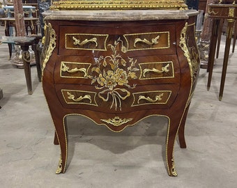 Commode French Louis XV Style Furniture Vintage commode Small comode Gotic Art