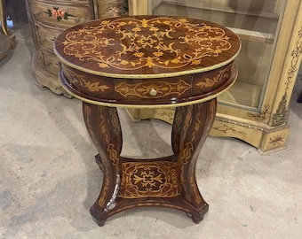 Baroque side table *Only one available* Antique table Gothic furniture Antique furniture French antiques Gold 24k furniture