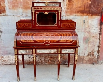 French Desk Woman Secretary Desk French Desk Baroque Furniture Rococo interior Design