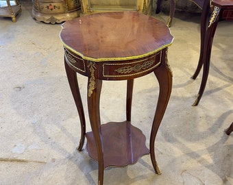 French Table *A pair* Antique table Gothic furniture Antique furniture French antiques Gold 24k furniture