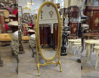 French Gold Mirror Baroque mirror Rococo mirror Antique table Gothic furniture Antique furniture French antiques Gold 24k furniture