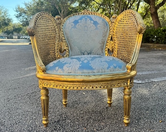 Fast Shipping French Vintage Chair *2 in Stock French Chair Vintage Furniture Antique Baroque Furniture Rococo Interior Design Vintage Chair