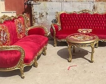 French Set *5 Piece Set Available* Vintage furniture Victorian furniture Rococo French Interior Design Baroque