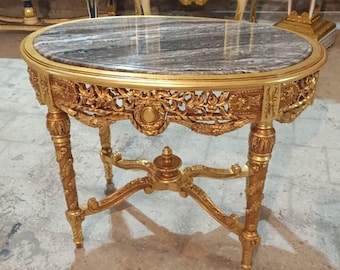 Furniture Table Gothic Antique table Gothic furniture Antique furniture French antiques Gold 24k furniture