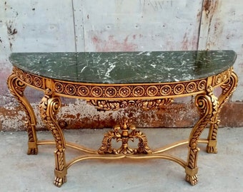 French Console French Table Marble Baroque Furniture Rococo Table French Furniture Baroque Console Marble Table Interior Design