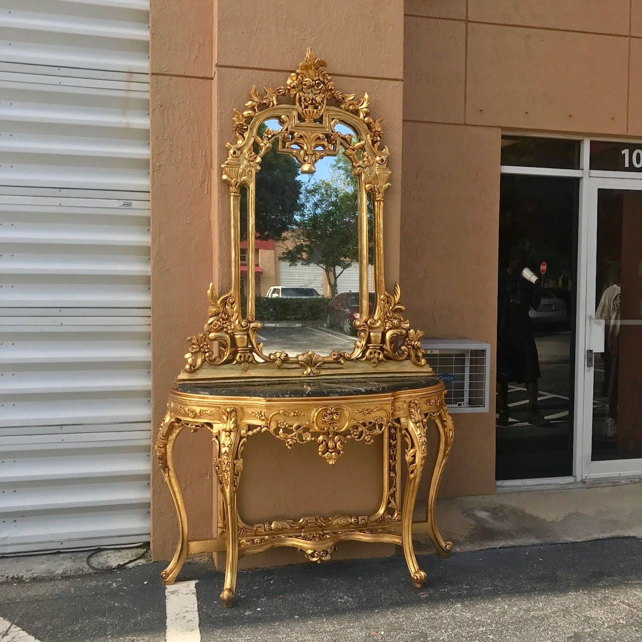 French Console 8 5 Feet Tall French Furniture Baroque