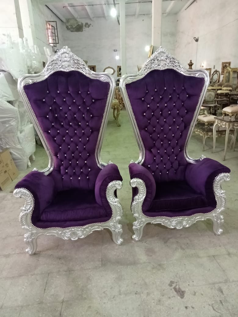 King &Queen Throne Chairs 818-636-4104 – King Thrones-Movie Prop  Rental-Love Seat-Unique Furniture Rental-Chaise-Mirror Head Table-Leather  Wedding Backdrops