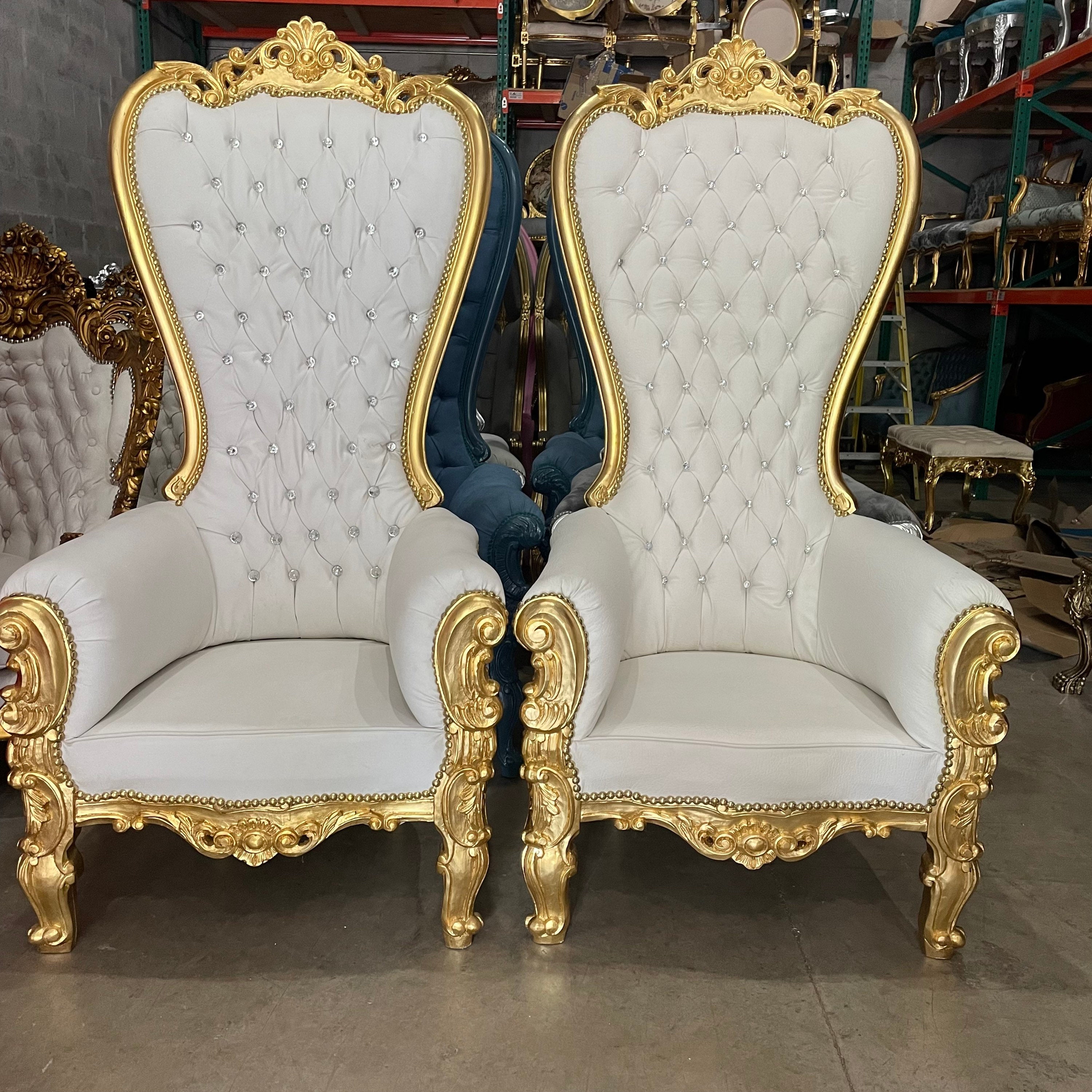 White king chair deals