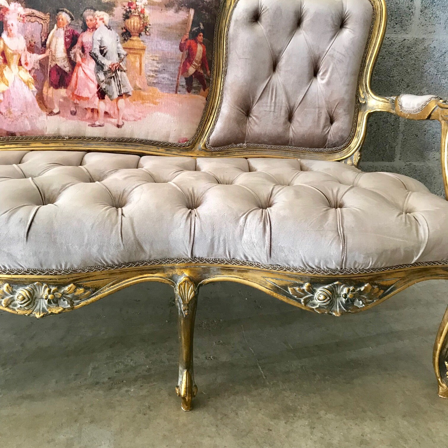 French Furniture French Settee Vintage Sofa Antique Furniture New